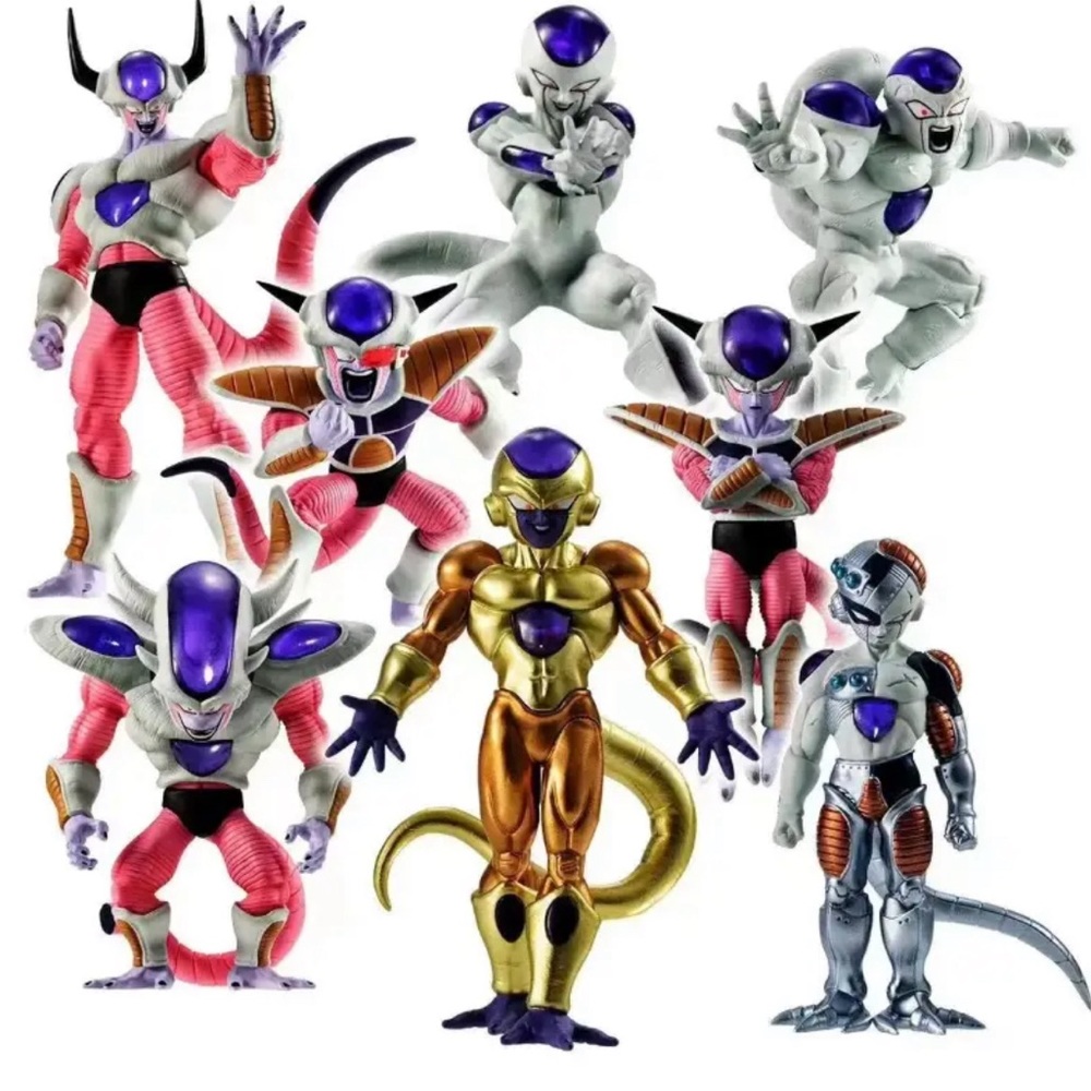 New Freiza dragon ball z set 8 pcs collection display toy gift etc